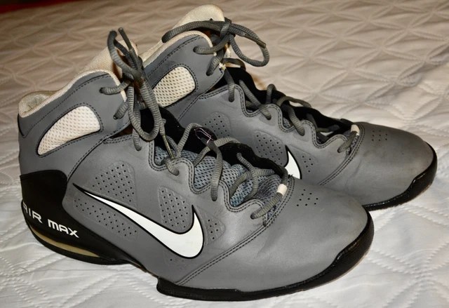Nike Air Max Full Court 2 Gray Mens Sz 11.5 488105-005 Nike Mens Air Max Full Court 2 488105-005 Gray Basketball  main image 3