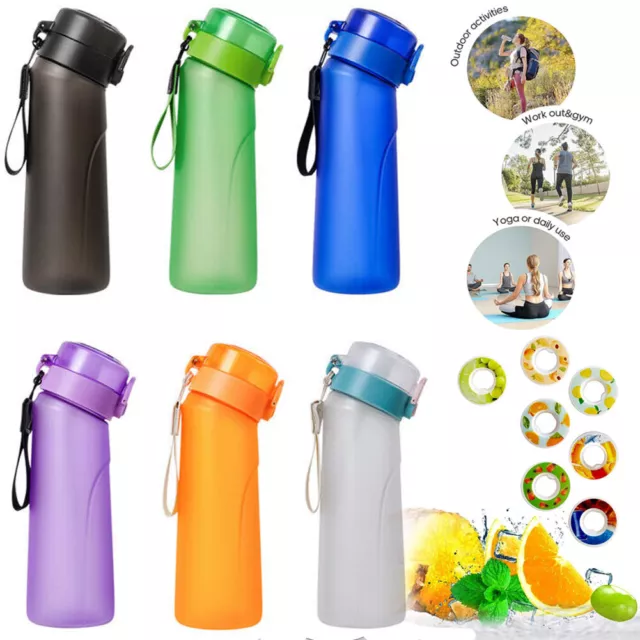 650Ml Air Up Water Bottle with 7 Fruit Fragrance Bottle Flavored Taste Pods  AU