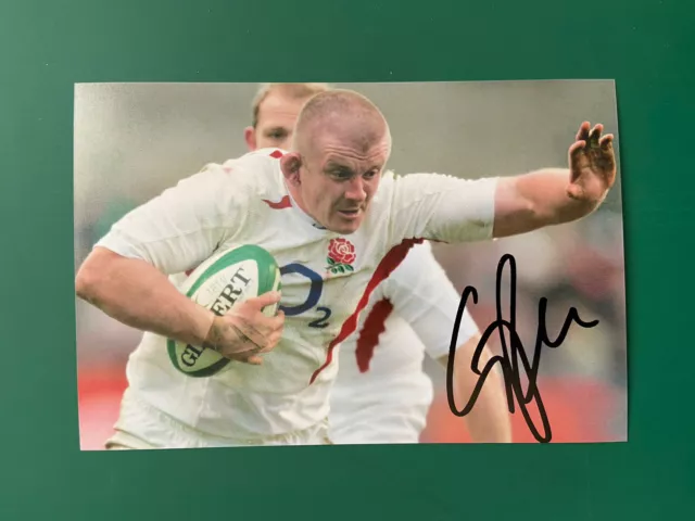 Graham Rowntree - 2003 World Cup Winner - England Rugby Signed 6X4 Photo