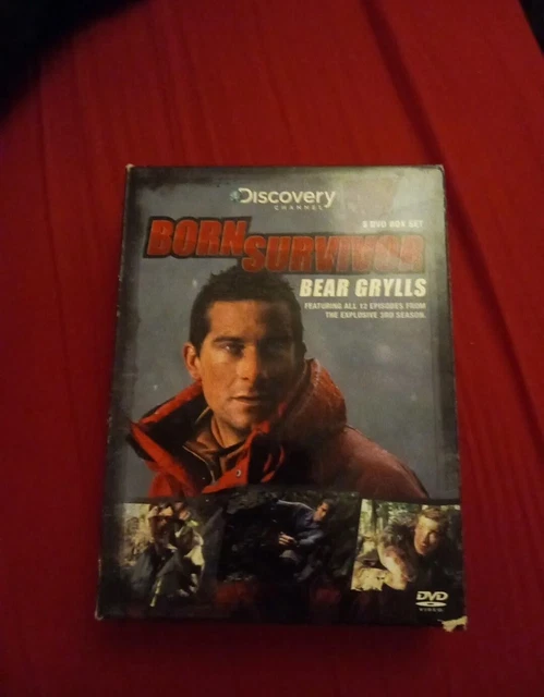 Bear Grylls - Born Survivor - Series 3 - Complete (Box Set) (DVD, 2009)