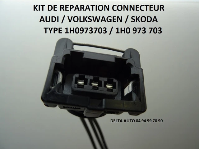 Kit De Réparation Connectique Audi VW Seat Skoda - Référence OE 1J0 973 802 / 1J0973802 - Neuf D'origine