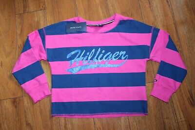 Nwt Girls Tommy Hilfiger Sz S 7 Sweatshirt