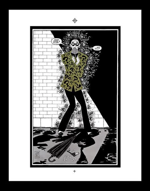 Tim Sale Batman: The Long Halloween #7 Rare Production Art Pg 22