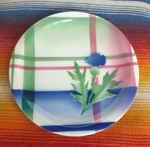 Syracuse  China Pallisar Restaurant Ware Tartan Thistle Airbrush Dinner Plate...