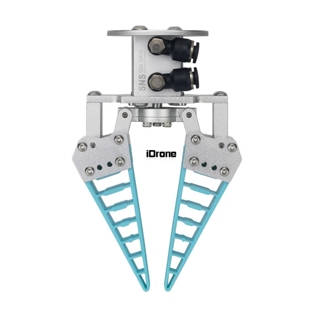 Pneumatic 2-Finger Robot Claw Bionic Hand Robotic Fruit Sorting Adaptive Claw