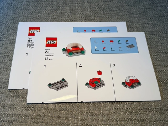 Manuales de instrucciones LEGO, Juegos de construcción LEGO
