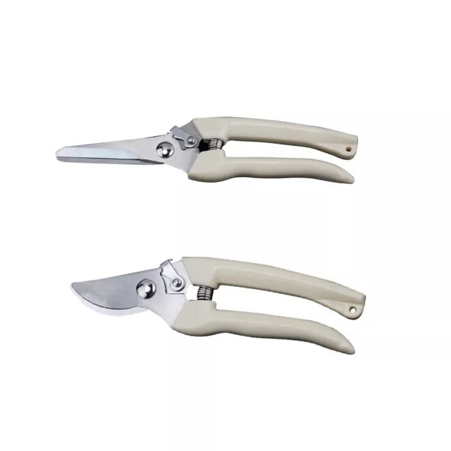 Stainless Steel Plant Trim Flower Branch Shear Orchard Pruning Shears Cutters