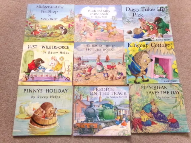 9 x MIDICI BOOKS FOR CHILDREN - mixed lot - PB books - (lot 80)