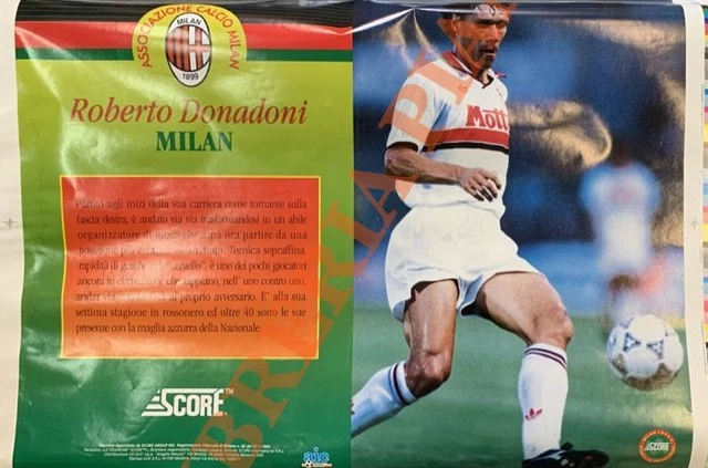 AC Milan team Sebastiano Rossi, Paolo Maldini, Filippo Galli, Marcel... Fotografía de noticias