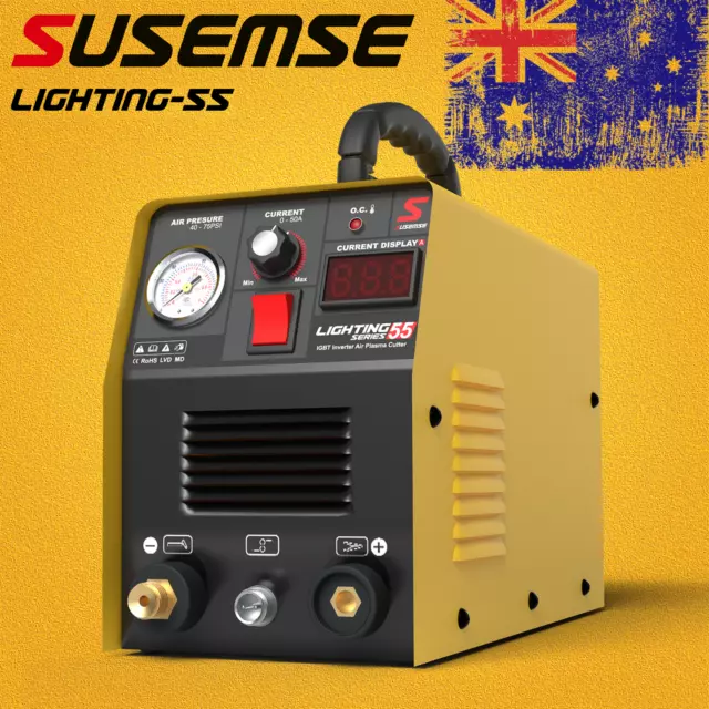 50AMP Plasma Cutter Cutting Machine Digital Display Inverter 230V 1/2" DIY