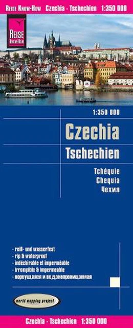 Czech Republic (Czechia) (1:350.000) (German)