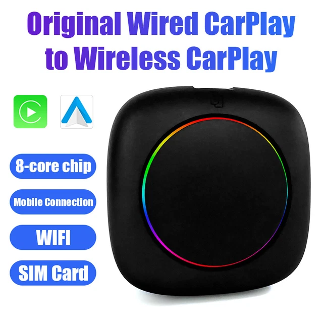 CARLINK KIT WIRELESS Multimedia Video Player Carplay AI BOX Android
