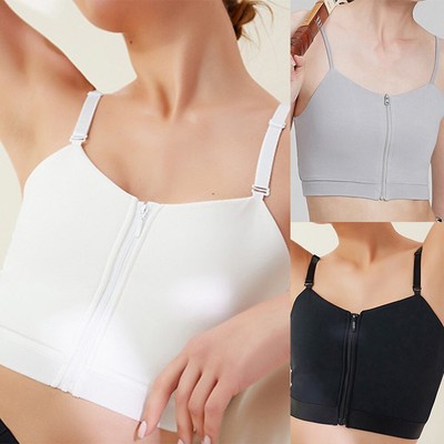 Sports Bra Compression Chest Binder – Breathable Cotton Tank For FTM, Lesbian, Or Athletic Wear, Black (Size S) - View #5