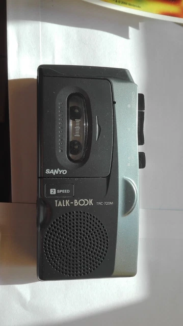 Sanyo TalK Book - TRC 720M - microcassette vintage - VGC - Rare -