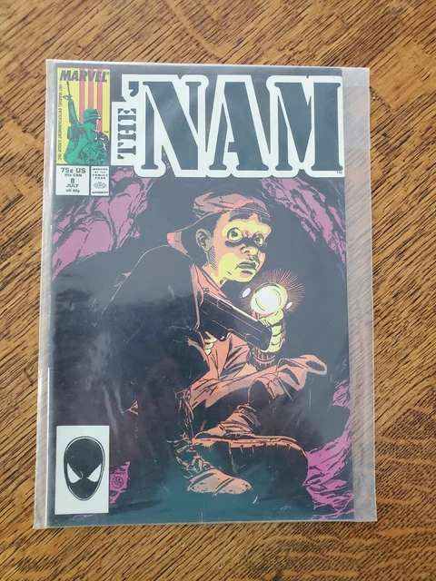Marvel Comics The 'Nam July 1987 Vol 1 #8 Bagged Ungraded