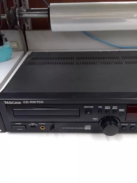 Tascam CD-RW700 CD Recorder/Player Deck from japan Working Good