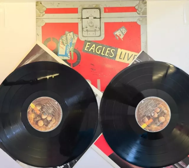 Eagles –Eagles Live LP Album vinyl record double LP in Gatefold sleeve 1980 rock