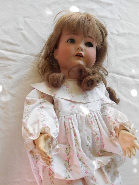 ANCIENNE POUPÉE ALLEMAND Simon & Halbig ? à restaurer Germany TAILLE 8, h=53cm EUR 90,00 - FR