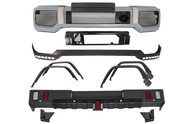 Kit per Mercedes G W463 89-17 G63 G65 Design Passaruota LED DRL Spoiler