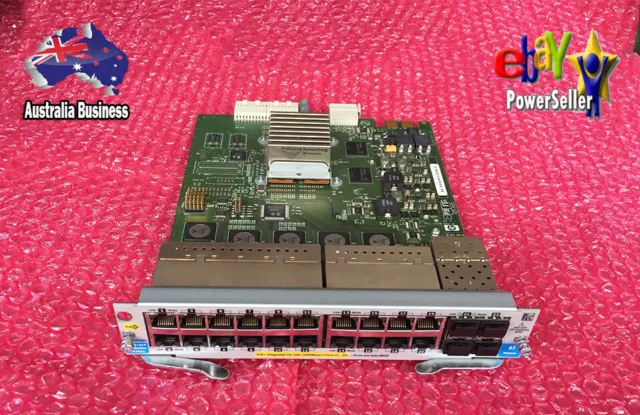 HP ProCurve J9308A Gigabit PoE+/4-Port MiniGBIC zl Module, 1Yr WNTY, 2 Available