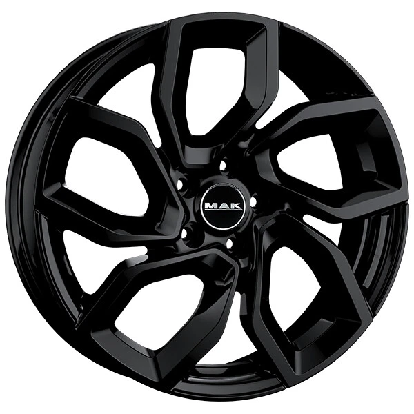 Jante MAK Load 5 Pour Renault Trafic I, II – 6.5x16 5x118 – Noir Brillant – Neuf