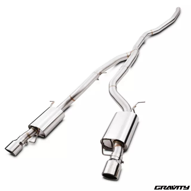 3" Stainless Steel Cat Back Exhaust System For Bmw 3 Series E92 335D 05-13