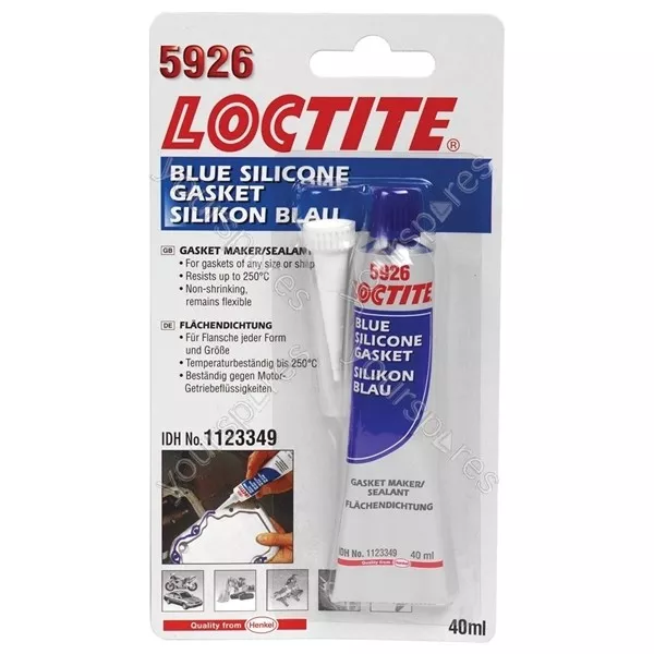 Loctite SI5926 Silicone Instant Gasket - Blue 40ml Blister Card