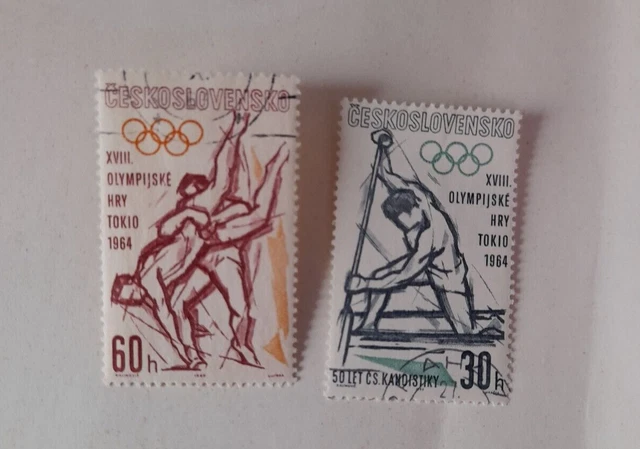1964 Olympic Games, Tokyo stamps.