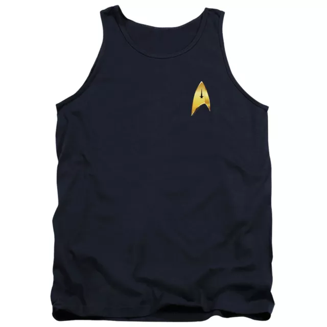 Star Trek Tanktop Discovery Command Badge Navy Tank