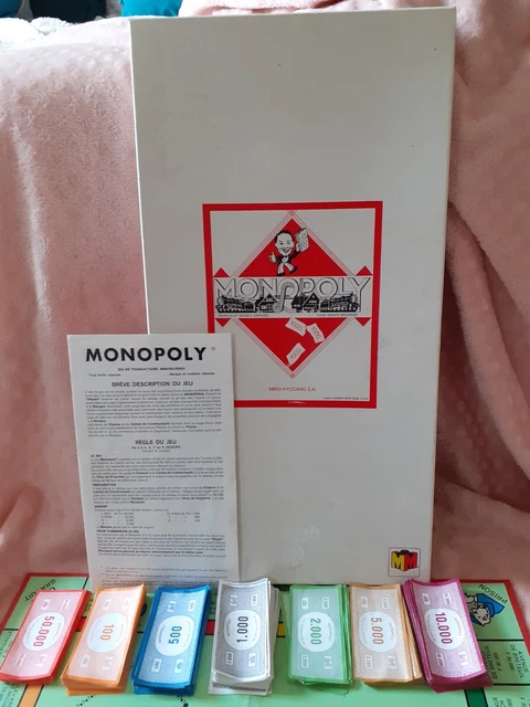 ANCIEN JEU MONOPOLY Miro 1960 EUR 30,00 - FR