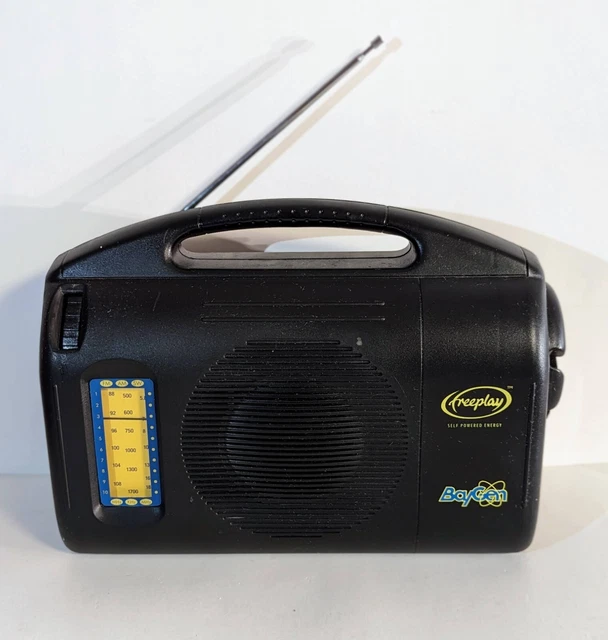 BayGen Freeplay Hand Crank Wind-Up Self Powered AM/FM/SW Portable Radio Tested BayGen Freeplay Hand Crank Wind-Up Self Powered AM/FM/SW Portable Radio Tested