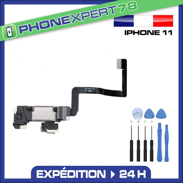 Nappe Capteur De Proximité Avec écouteur Interne Pour IPhone 11 - Noir, Pièce De Rechange Neuve