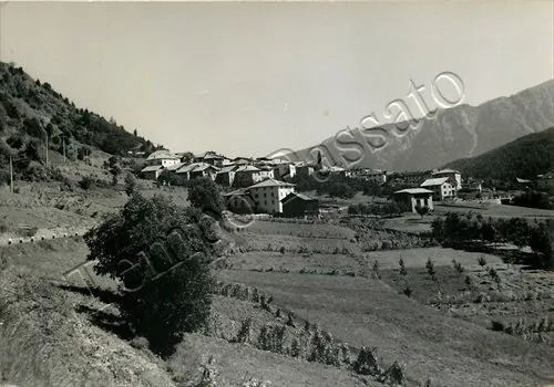 Cartolina di Mezzana, panorama - Trento, 1959