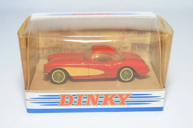 A35 1:43 Matchbox Dinky Collection Dy-23 Chevrolet Corvette Red Mib 2