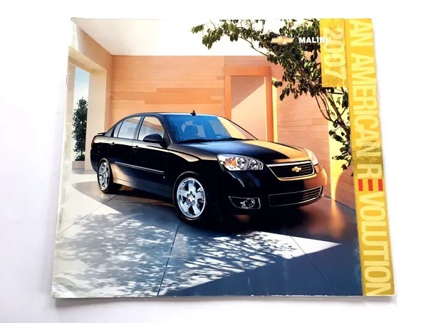 2007 Chevy Chevrolet Malibu 24-page Original Sales Brochure Catalog - Maxx SS