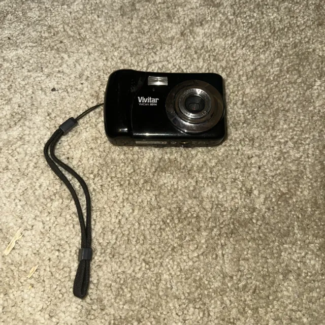 Vivitar ViviCam X014 10.1MP Digital Camera - Black, As Is