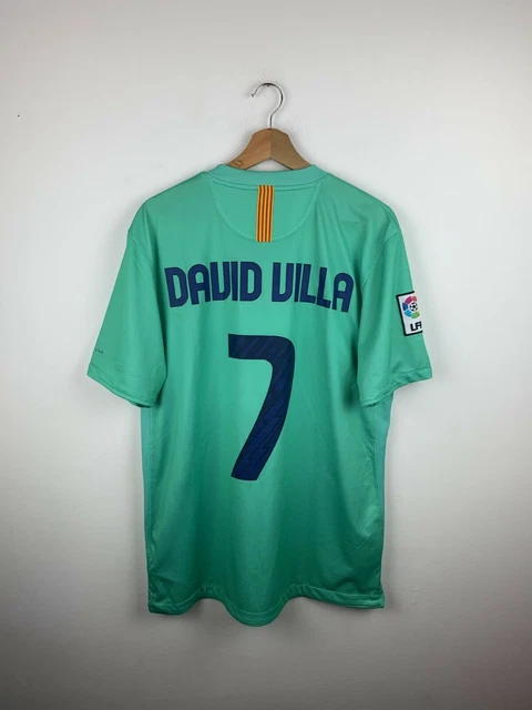 Reconditionné - Maillot Foot Vintage Barcelone #3 Piqué Saison 2009 2010 Bon