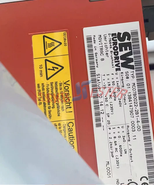 1PC NEW SEW frequency converter MC07B0022-2B1-4-00 $1,287.90 - PicClick