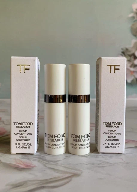 2X TOM FORD Research Serum Concentrate, Travel Size~ .17oz/5ml