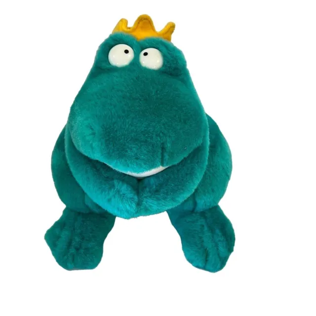 GUND Sandra Boynton Frog Prince Plush Stuffed Animal Soft Toy Green 8” Crown