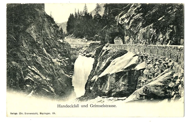 CPA Suisse Mittelland Handeckfall und Grimselstrasse