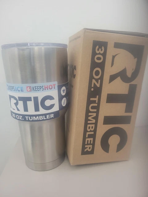 RTIC 30 oz Insulated Tumbler Stainless Steel Travel Mug with Lid Spill Proof Hot