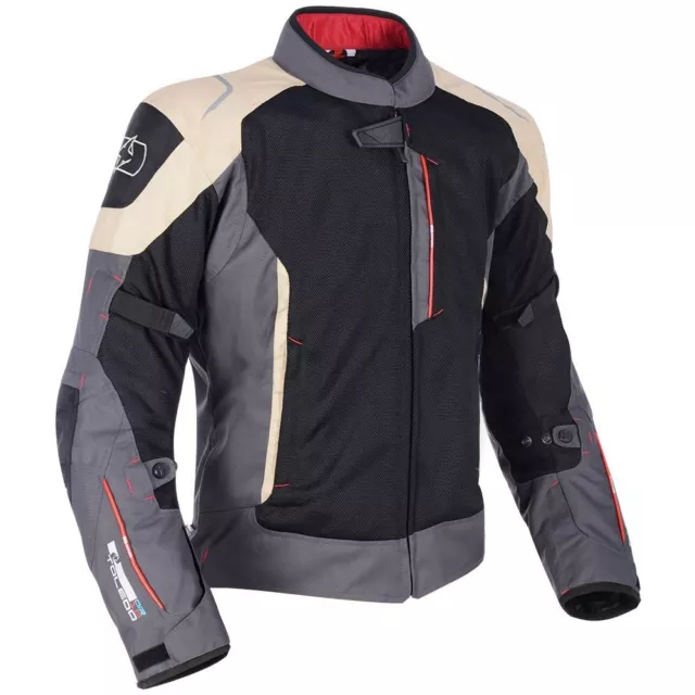 Oxford Toledo 1.0 Desert Sand Air Mesh Summer Textile Motorcycle Jacket