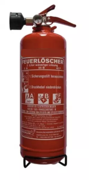 2L Fettbrand Dauerdruck-Feuerlöscher 40 Pour = 2 Le