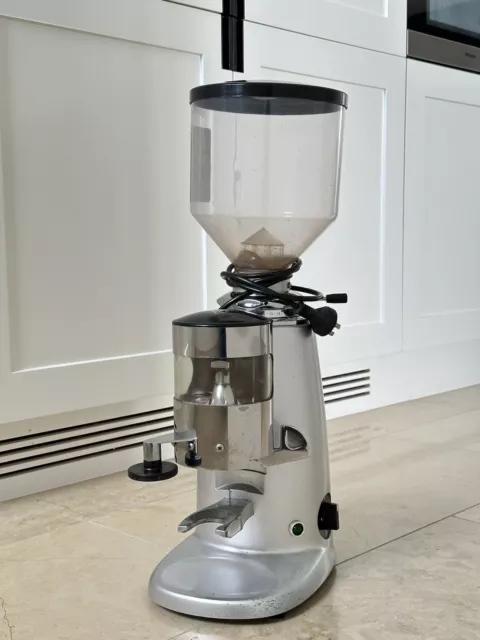 Quamar M1 electric coffee bean grinder. 75mm NEW flat burr. Serviced 2