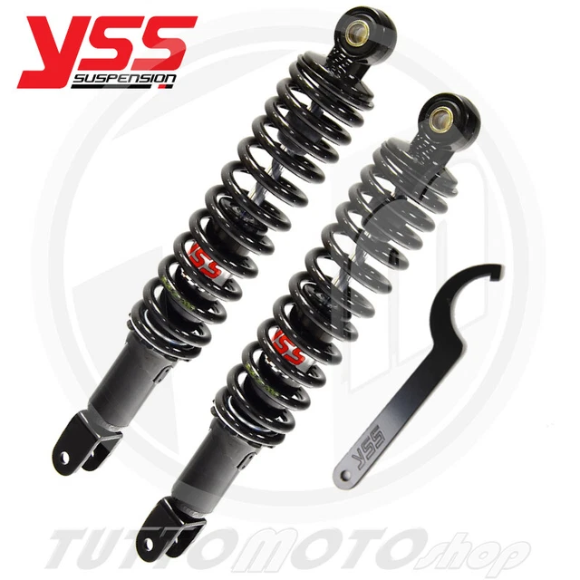 COPPIA AMMORTIZZATORI POSTERIORI REGOLABILI YSS HONDA SH 300 i 2014 2015 SH300