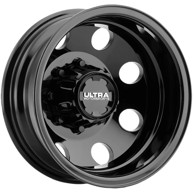 Ultra Modular Dually Rear 17x6.5 8x6.5" Gloss Black Wheel Rim 17" Inch