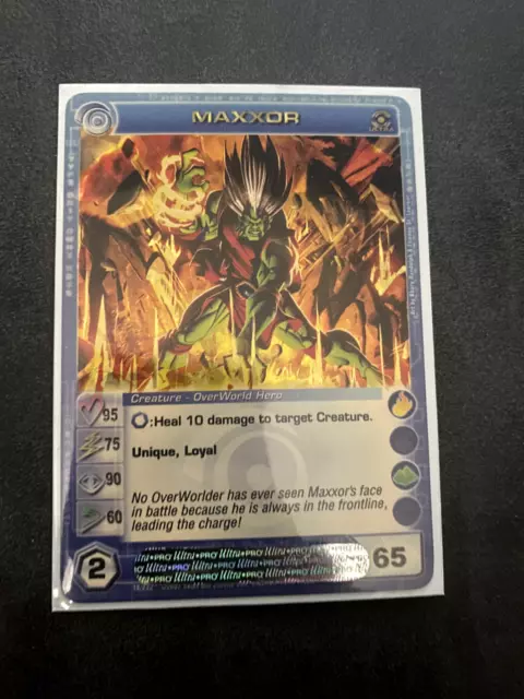 Chaotic Card Maxxor 4Max ENERGY, POWER, WISDOM, SPEED. Premium Edition.