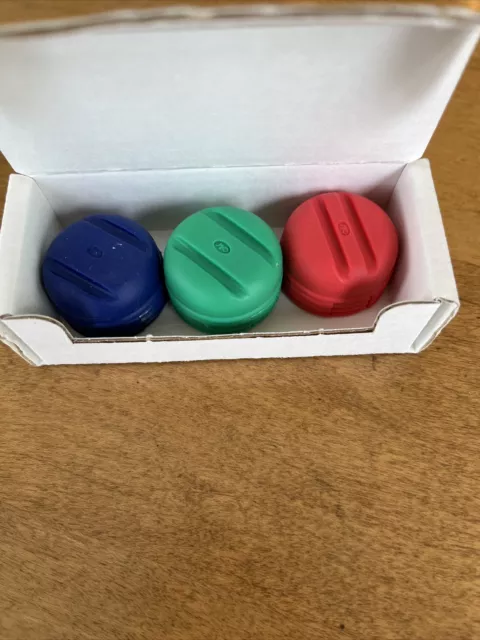 Juego de cartuchos de cuchillas rojo azul verde con sistema de corte personalizado Creative Memories