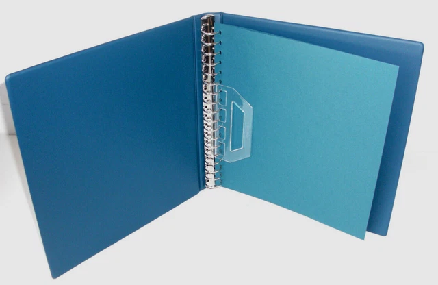 (77) Lindner Ringbinder 1104 Blau Sehr Gut !!